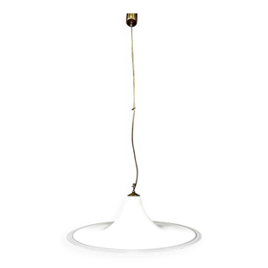 Grand lampadaire en verre - suspendu