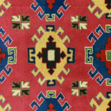 Anatolian handmade vintage rug 233 cm x 132 cm
