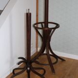 Baumann parrot coat rack dark beech umbrella stand