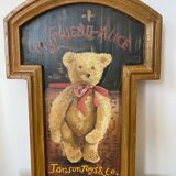 Vintage decorative frame bear "My Friend-Alice"