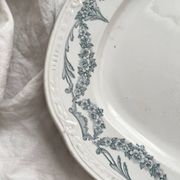 Iron earthenware dish “Louis XVI” U&C Sarreguemines