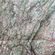 Old map of Geneva, Lausanne, Thonon, Nantua, Annecy