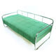 Bauhaus daybed in bent chrome, czechoslovakia 1940s