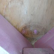 Pair of chairs signed pink Luterma- 40 years