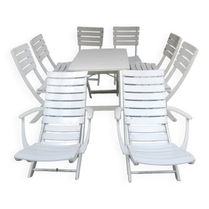 salon de jardin vintage