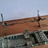 Venetian brass gondola