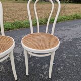 Set of 3 vintage bistro chairs