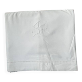 Antique cloth with BF monogram