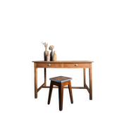Bureau / table-à-manger en chêne des années 50 (rénovée)