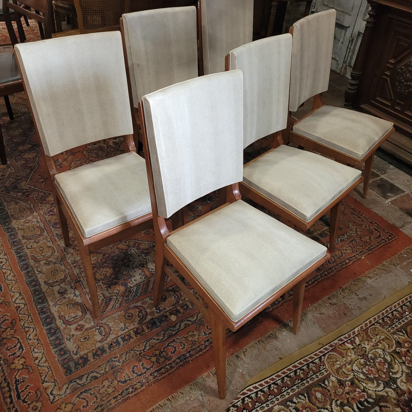 6 Scandinavian chairs