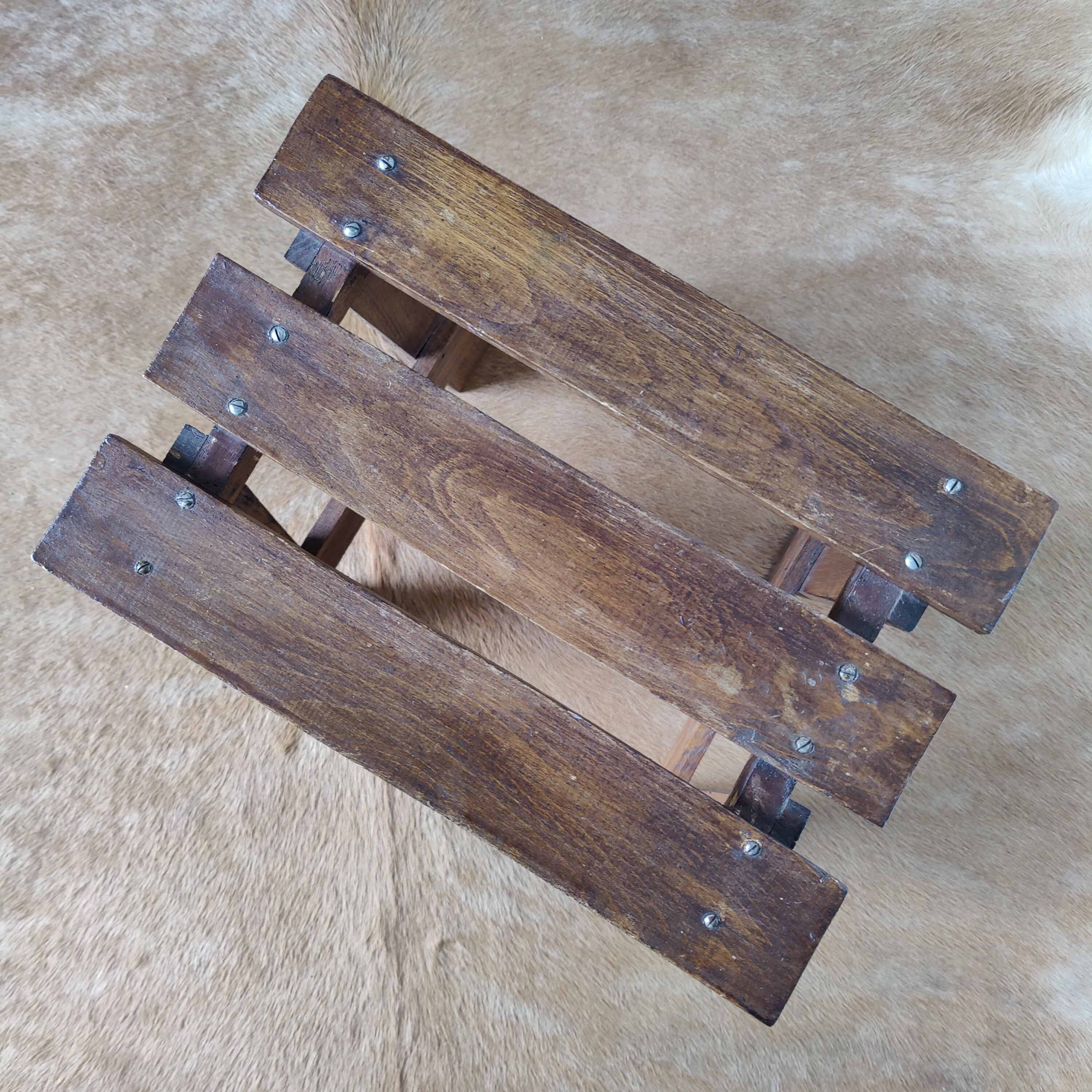 Wooden stool