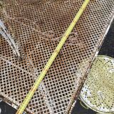 Garden lounge iron perforated iron old