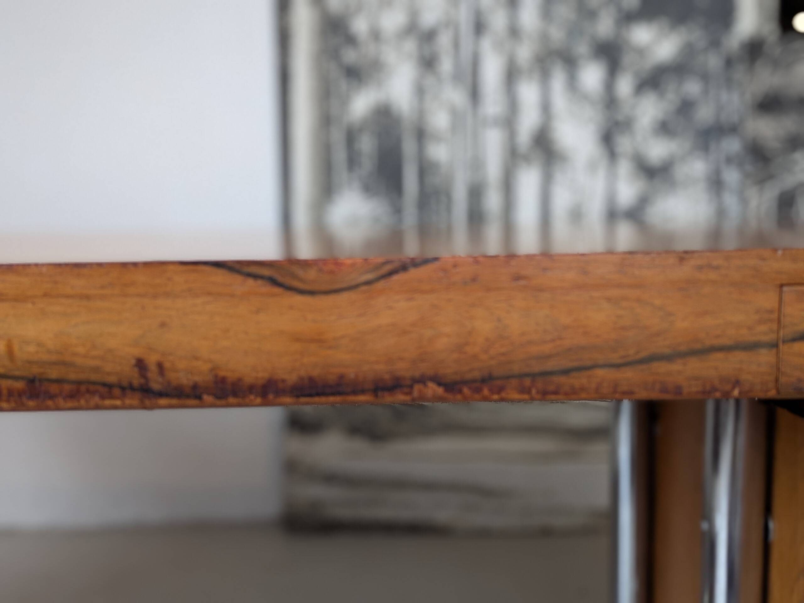 Rio rosewood executive desk, 1970s.