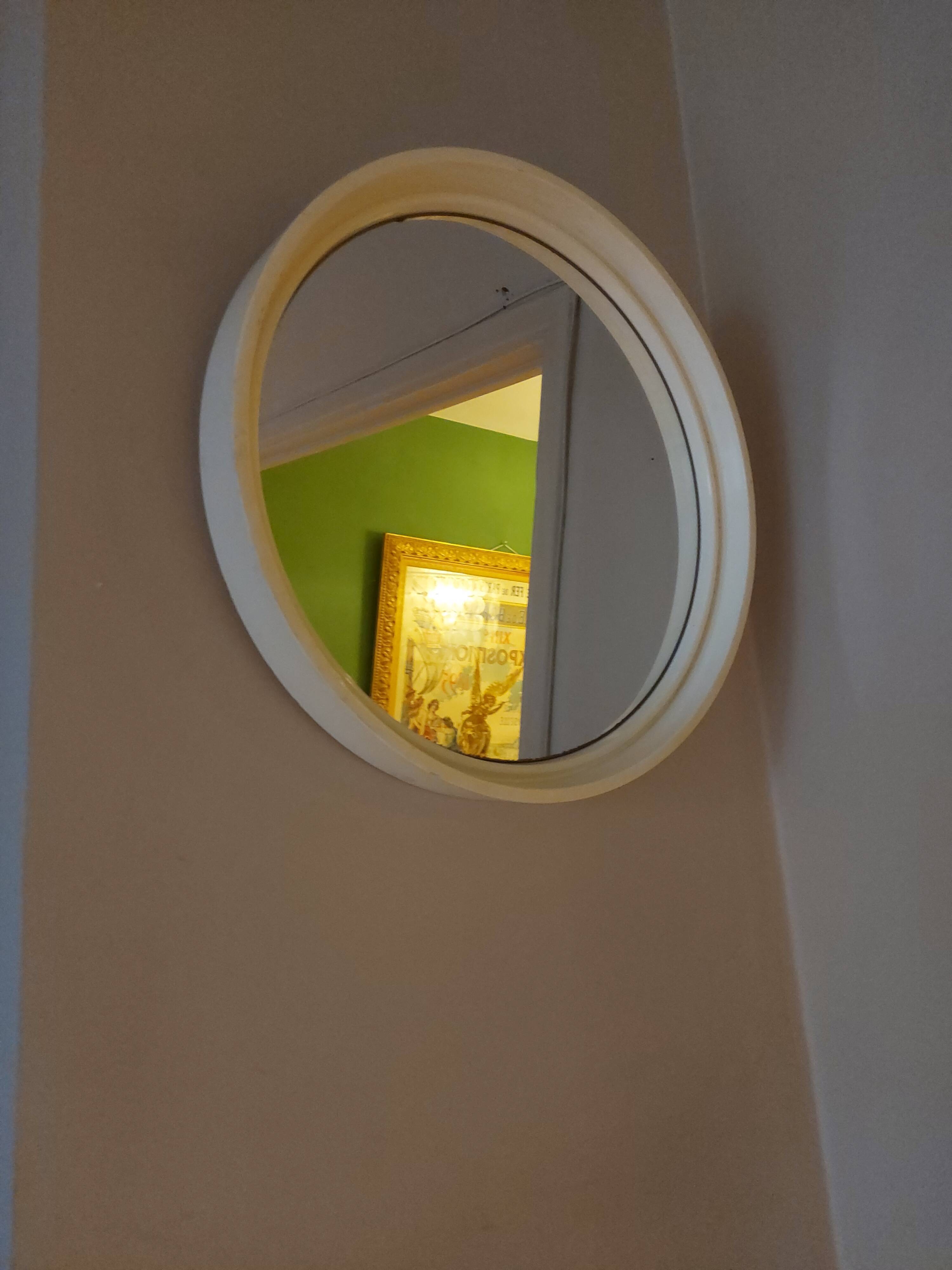 Vintage mirror 70's 5 x 40 cm
