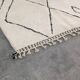 Traditional handmade beni ouarin rug size 150 x 250 cm