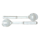 Couverts à salade Guzzini plexiglas 32 cm