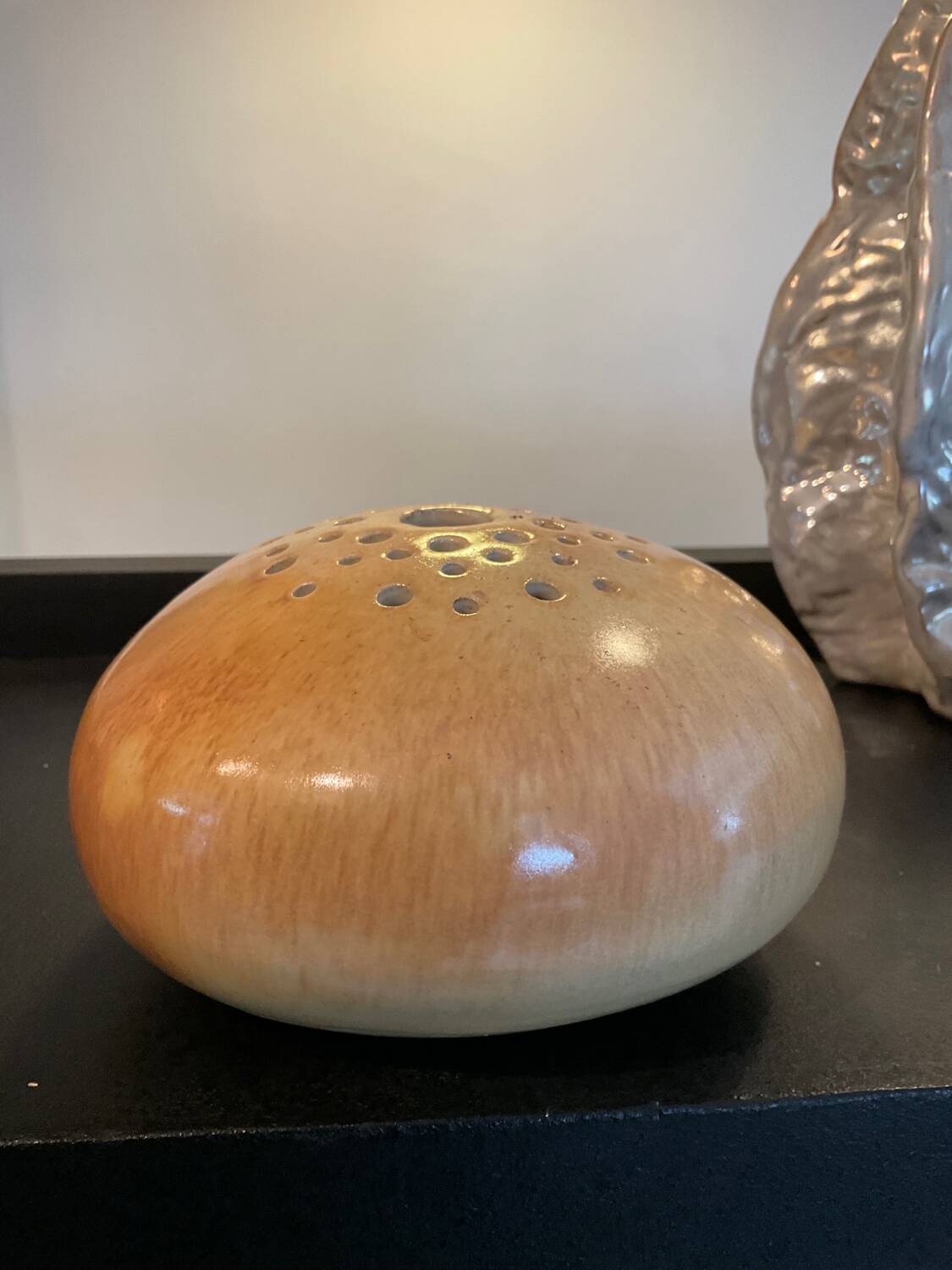 Trio de vases vintage de formes organiques