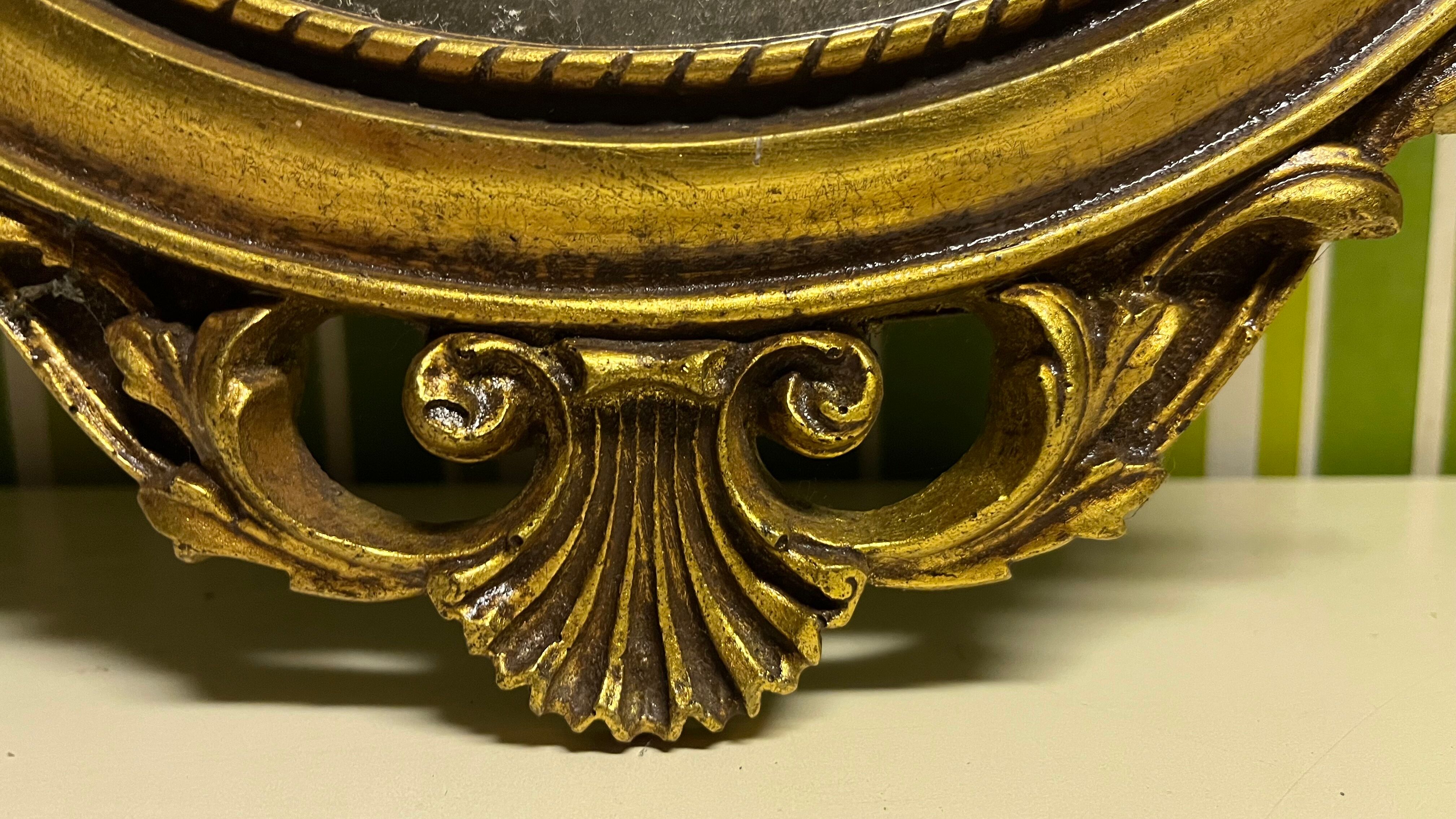 Golden mirror 74x38x3