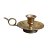 Brass cellar rat candlestick