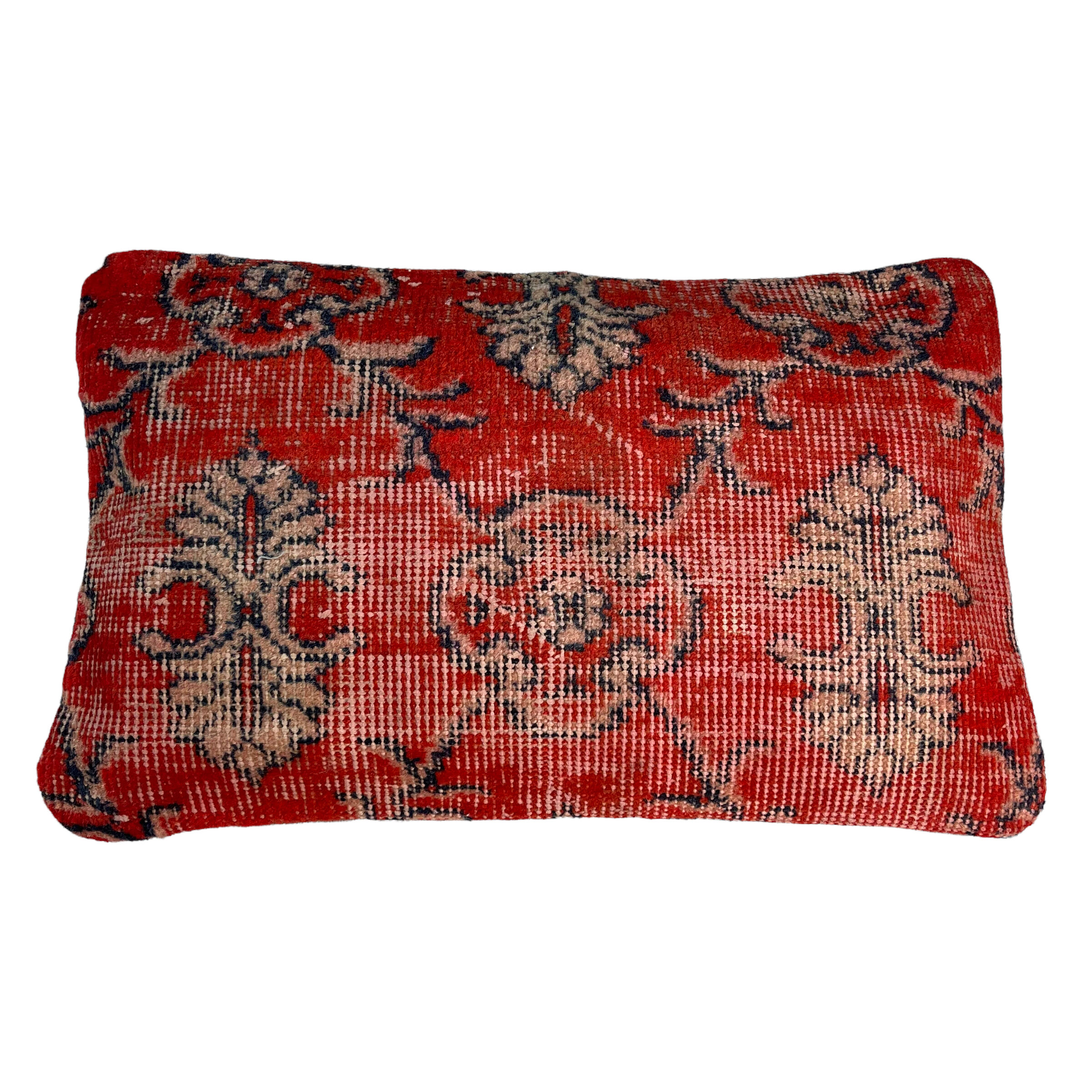 Vintage turkish rug cushion cover , 30 x 50 cm