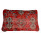 Vintage turkish rug cushion cover , 30 x 50 cm