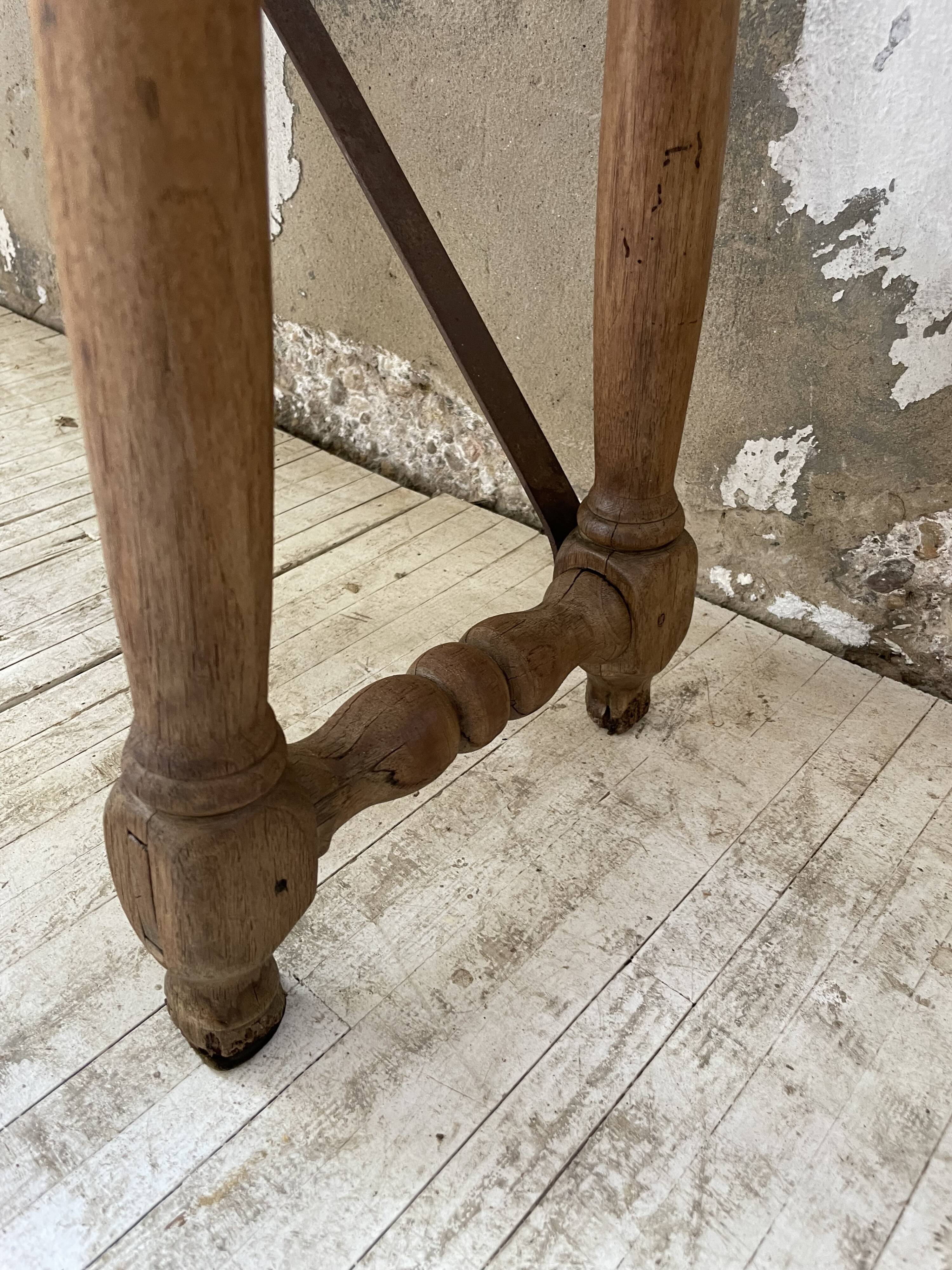 Banc chêne XXL XIXème 280cm