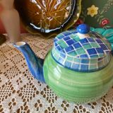 Colorful teapot