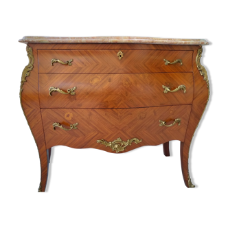 Chest of drawers marquetry
