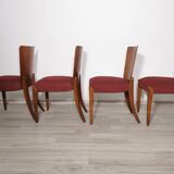 Art Deco Style Dining Chairs by Jindrich Halabala