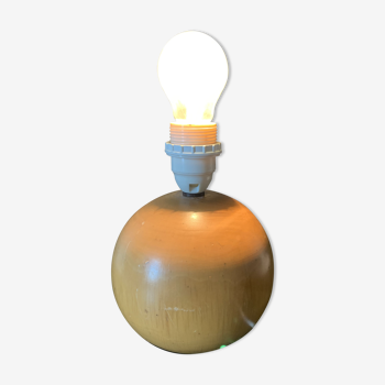 Light wood ball lamp foot