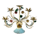 Vintage painted metal candle holder – Italy, 1950s-1960s