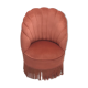 Pink toad chair