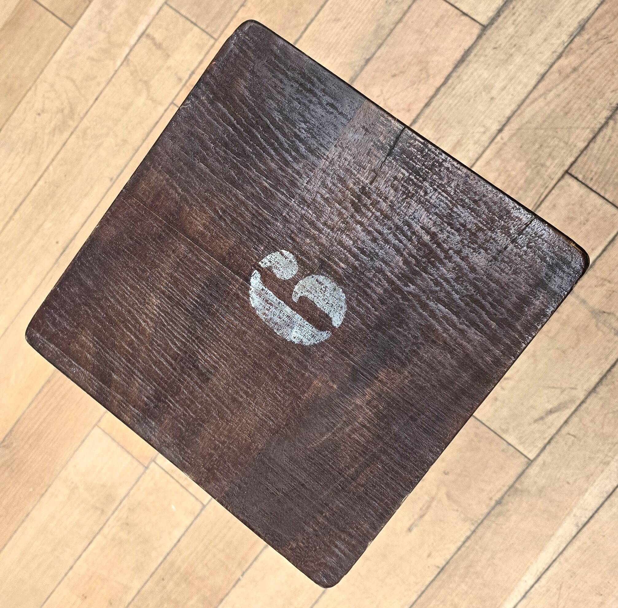 Set of 4 school stools