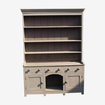 Painted bookcase from Caernvon