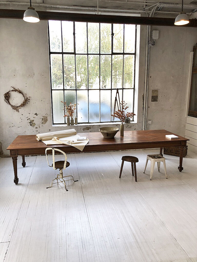 4m XXL oak farm table