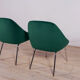Armchairs chrome and fabric , 1960