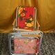 4 chairs folding vintage
