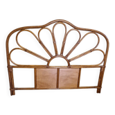 Rattan headboard