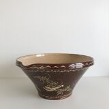 Jatte salad bowl in terracotta