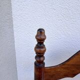 Oak mulched country armchair