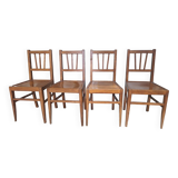 Set of 4 Luterma chairs – Modernist design – Beech – 1930s-40s