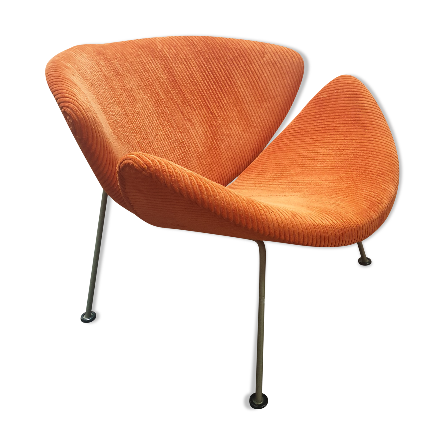 Pierre Paulin orange slice armchair for Artifort