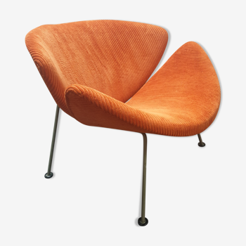 Fauteuil orange slice Pierre Paulin  pour Artifort