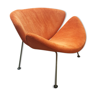Pierre Paulin orange slice armchair for Artifort
