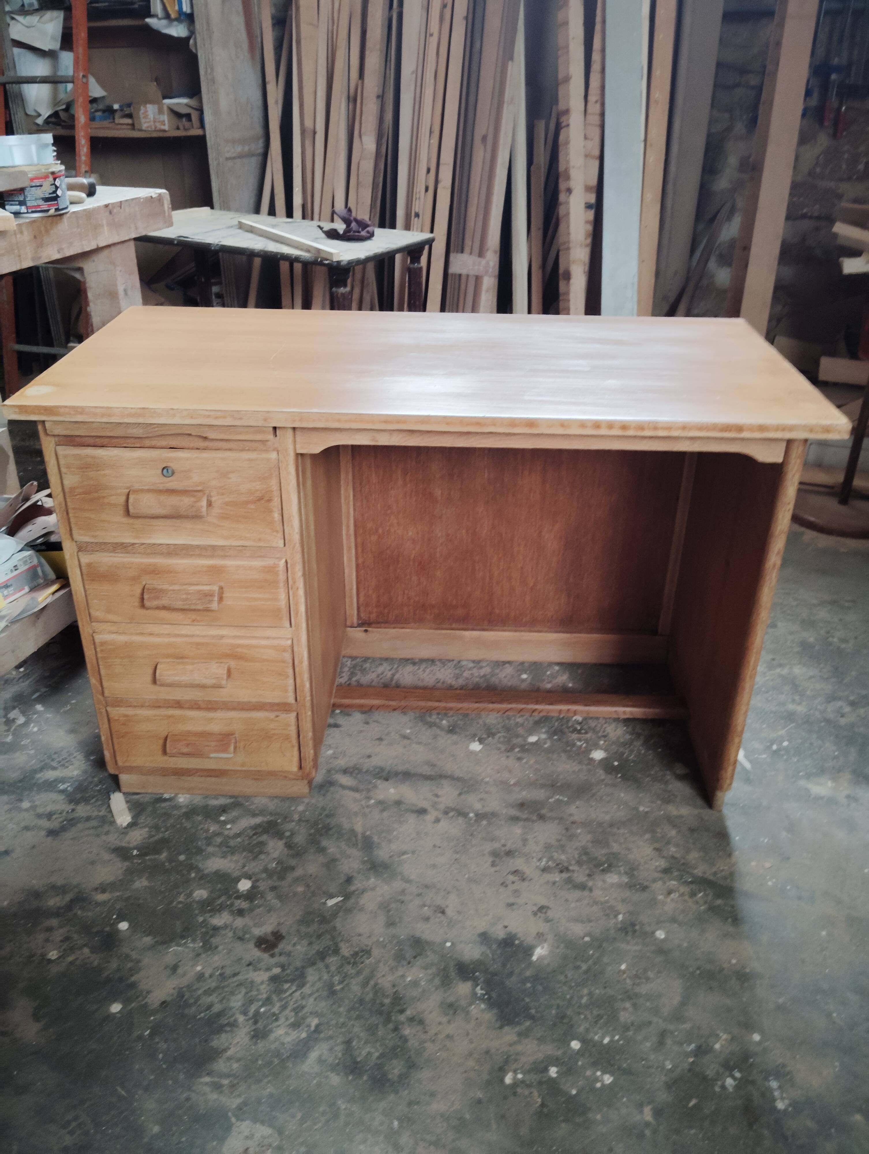 Vintage teacher's desk