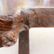 Grande table basse brutaliste "live edge" mid-century