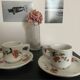 Tasses et sous tasses porcelaine