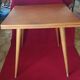 Table d'appoint vintage pieds compas scandinave