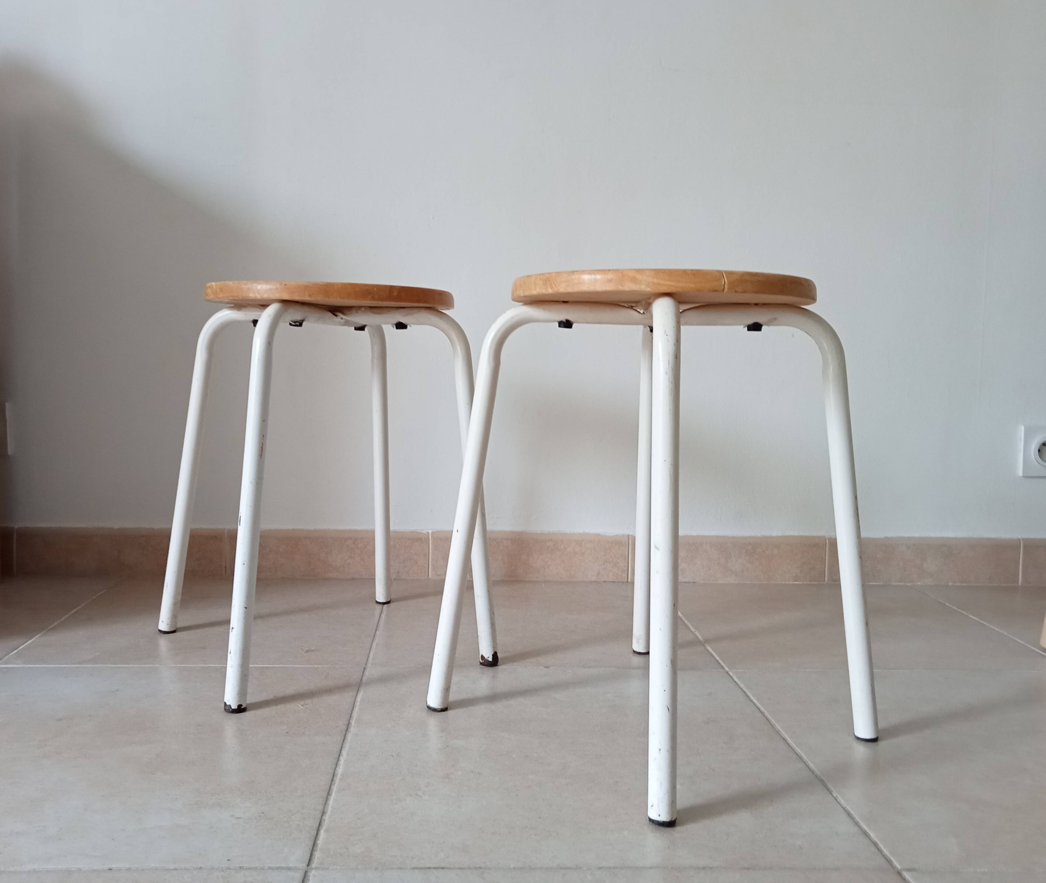 Pair of vintage stools