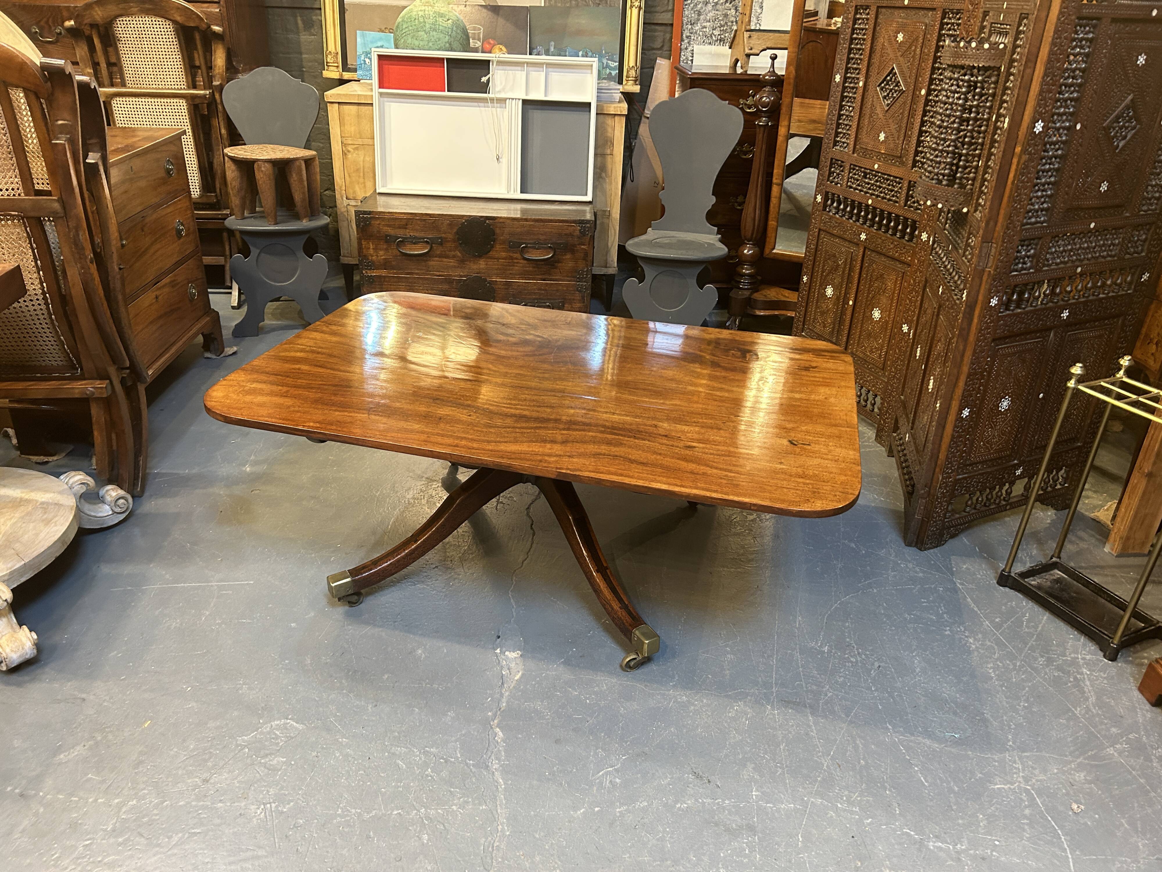 Table Basse George IV En Acajou